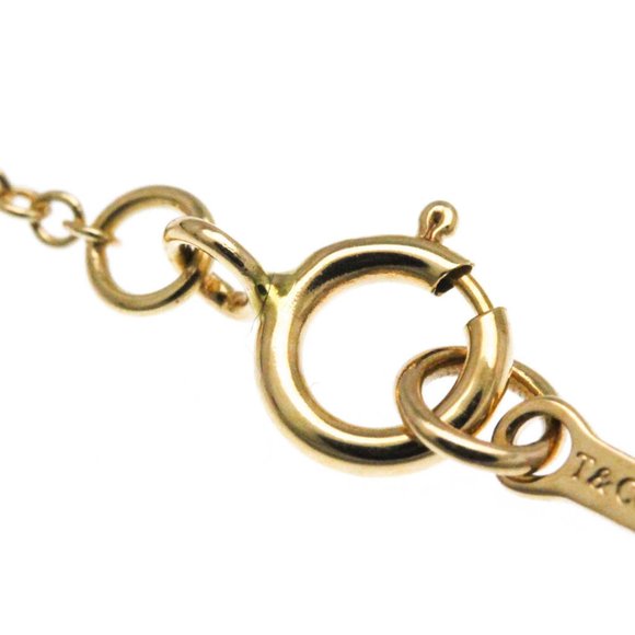 TIFFANY Gold Sapphire Pendant Necklace - Picture 11 of 12